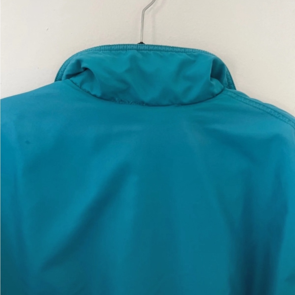 Patagonia Men's Teal/Turquoise Lightweight Jacket with Blue Fleece Lining - Picture 4 of 8